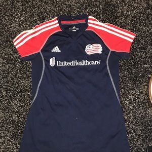 MLS New England soccer jersey
